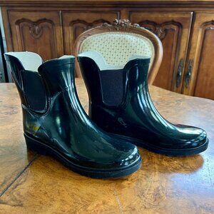 Women's Rainboots, Ankle Waterproof Rain Boots, RB-6032S, Size 6